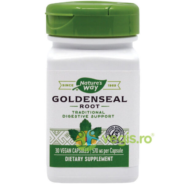 Reducere  Goldenseal 570mg 30cps Secom,