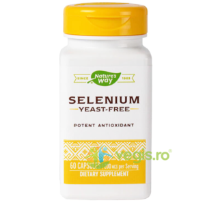 Reducere  Selenium 200mcg 60cps Secom,