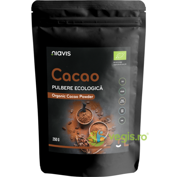 Reducere  Cacao Pulbere Raw Ecologica/Bio 250g