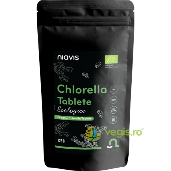 Reducere  Chlorella Tablete Ecologice/Bio 125g