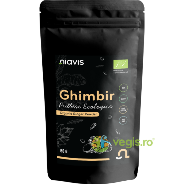 Reducere  Ghimbir Pulbere Ecologic/Bio 60g