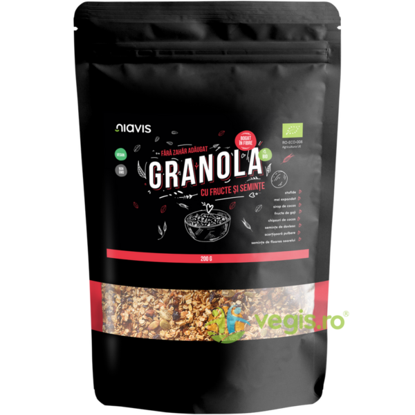 Reducere  Granola cu Fructe si Seminte Ecologica/Bio 200g