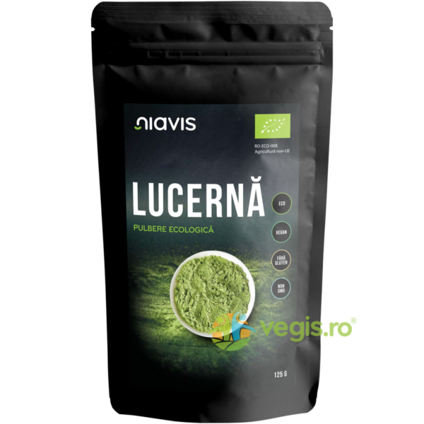 Reducere  Lucerna (Alfalfa) Pulbere Ecologica/Bio 125g