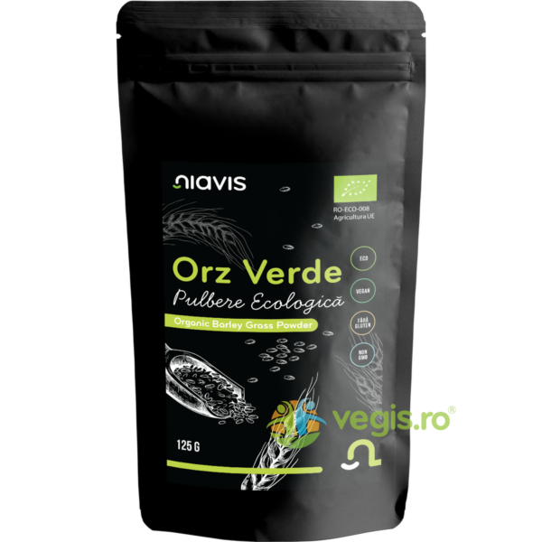 Reducere  Orz Verde Pulbere Ecologica/Bio 125g