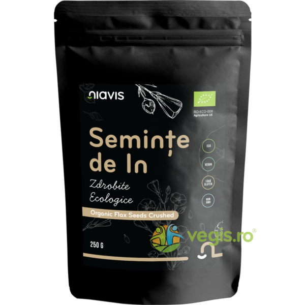 Reducere  Seminte de In Zdrobite Ecologice/Bio 250g