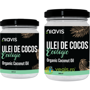 Reducere  Ulei de Cocos Extra Virgin Ecologic/Bio 500ml + Ulei de Cocos Extra Virgin Ecologic/Bio 220ml