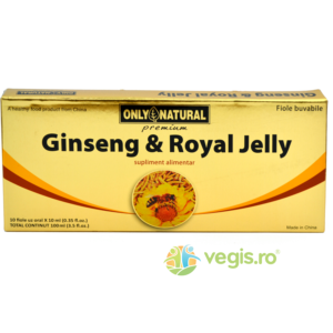 Reducere  ON Ginseng + Royal Jelly 10fiole*10ml  200+300mg