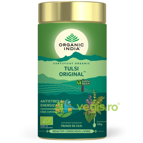 Reducere  Ceai Tulsi Original Ecologic/Bio 100g