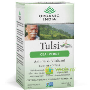 Reducere  Ceai Verde Tulsi Ecologic/Bio 18pl