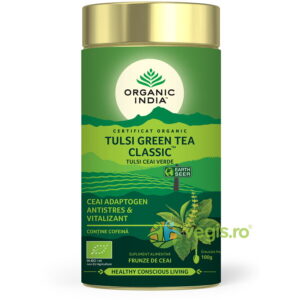 Reducere  Ceai Verde Tulsi Ecologic/Bio 100g