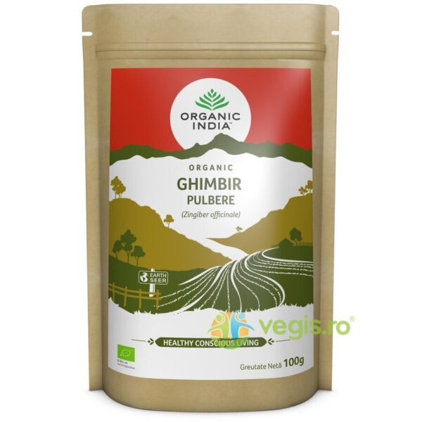 Reducere  Ghimbir Pulbere Fara Gluten Ecologica/Bio 100g