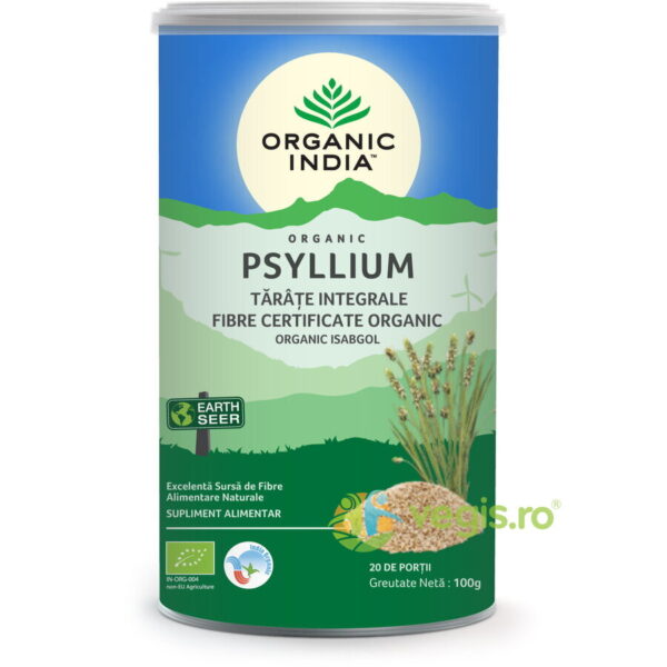 Reducere  Tarate de Psyllium Integrale Ecologice/Bio 100g