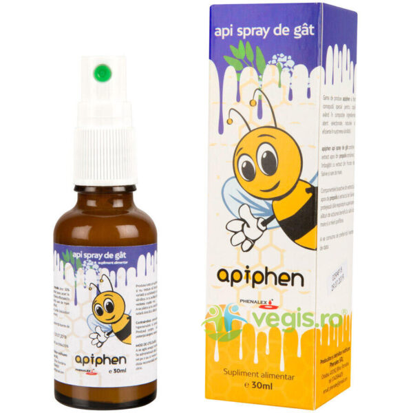 Reducere  Apiphen Api Spray de Gat 30ml