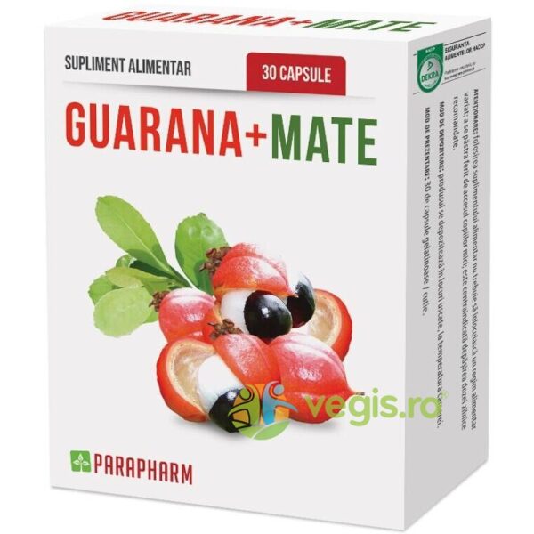 Reducere  Guarana + Mate 30cps