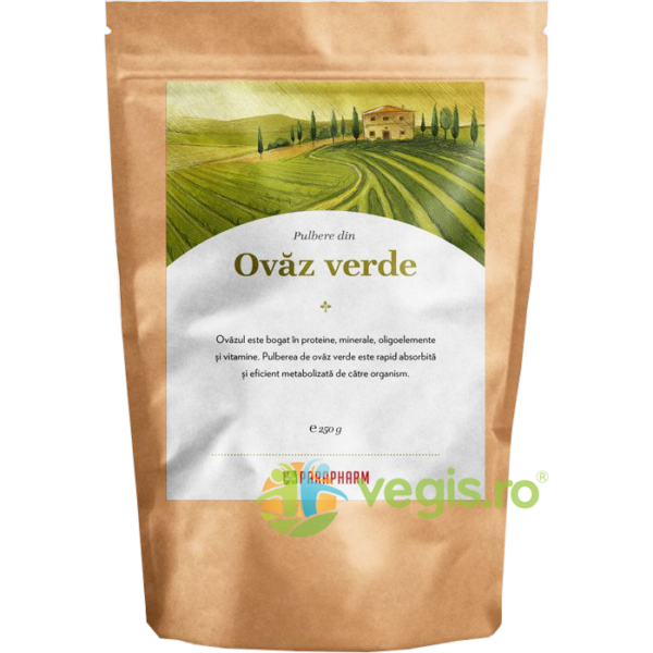 Reducere  Ovaz Verde Pulbere 250g