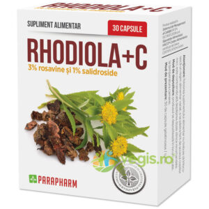 Reducere  Rhodiola + C 30cps