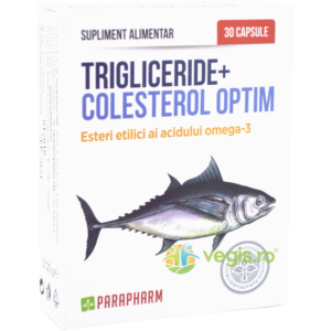 Reducere  Trigliceride + Colesterol Optim 30cps