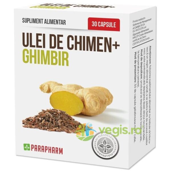 Reducere  Ulei de Chimen + Ghimbir 30cps