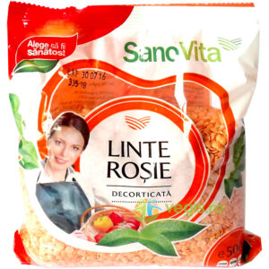 Reducere  Linte Rosie Decorticata 500g