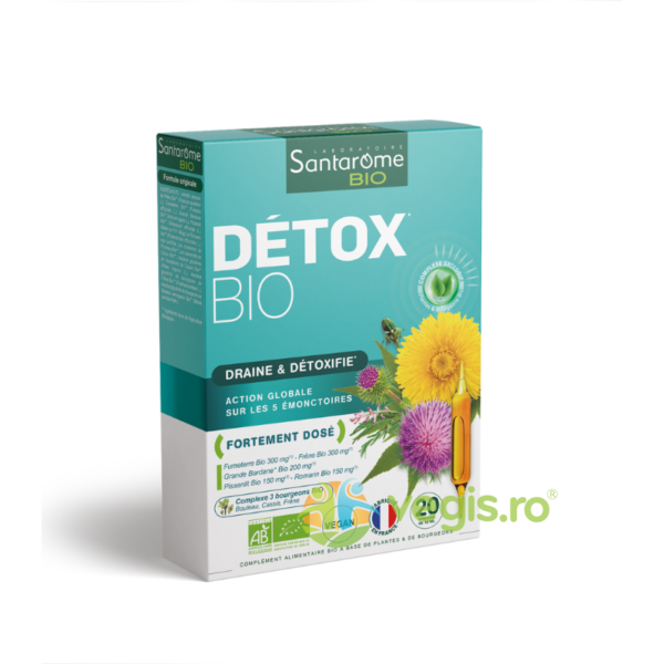 Reducere  Detox Ecologic/Bio 20fiole