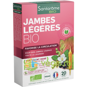 Reducere  Jambes Legeres BIO (Picioare Usoare) Ecologic/Bio 20fiole