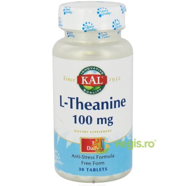 Reducere  L-Theanine 100mg 30cpr (L-Teanina) Secom,