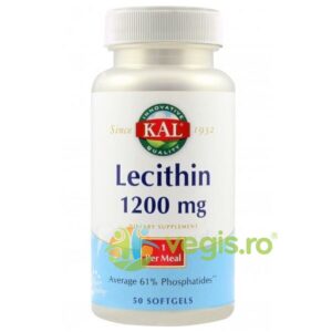 Reducere  Lecithin (Lecitina) 1200mg 50cps Secom,