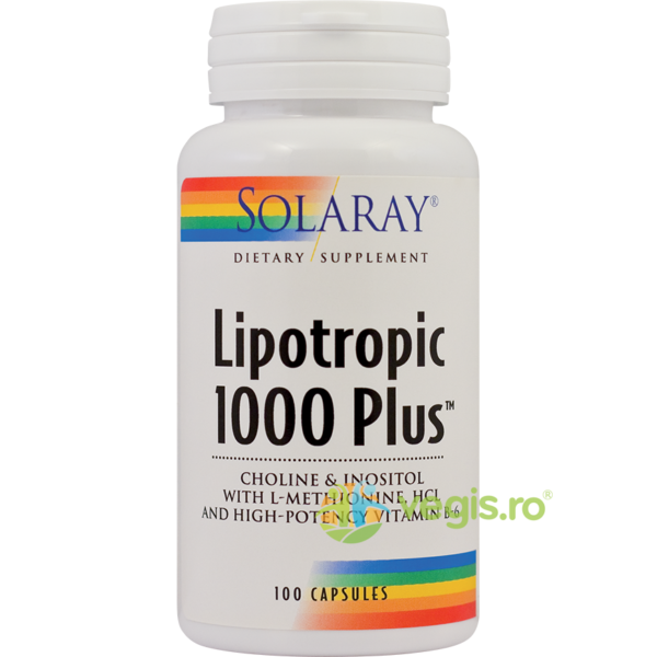 Reducere  Lipotropic 1000 Plus 100cps Secom,