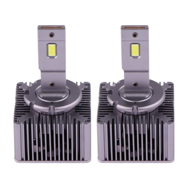 Reducere  Set 2 LED-uri Auto Techstar® D3S, 35w, 5000 Lumeni, 6500K, AUTO, 12-24 Volti, CSP, Canbus, Radiator Aluminiu Reducere