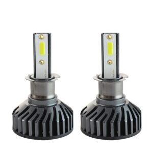 Reducere  Set 2 LED-uri Auto Techstar® P1, H3, 36w, 4000 Lumeni, 6500K, AUTO, 12-24 Volti, DOB, Canbus, Miez Cupru, Radiator Aluminiu Reducere