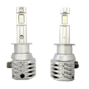 Reducere  Set 2 LED-uri Auto Techstar® T100, H7, 30w, 3000 Lumeni, 6500K, AUTO, 12-24 Volti, CSP, Canbus, Radiator Aluminiu, Racire Pasiva Reducere