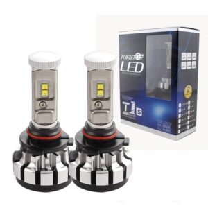 Reducere  Set 2 LED-uri Auto Techstar® T1S, 9005, 35w, 8000 Lumeni, 6000K, AUTO, 12-24 Volti, CREE, Canbus, Radiator Aluminiu Reducere