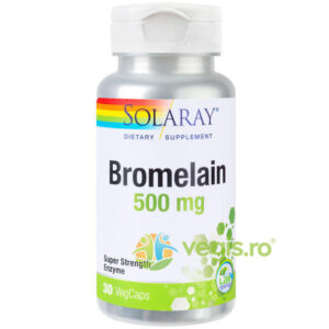 Reducere  Bromelain 500mg 30cps Secom,