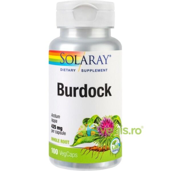 Reducere  Burdock (Brusture) 425mg 100cps Secom,