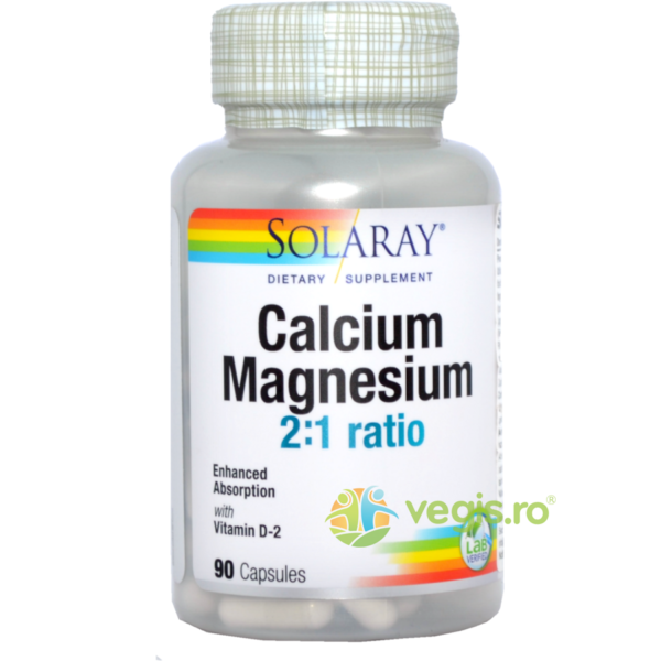 Reducere  Calciu Magneziu cu Vitamina D 90cps Secom,