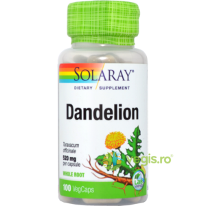 Reducere  Dandelion (Papadie) 520mg 100cps Secom,