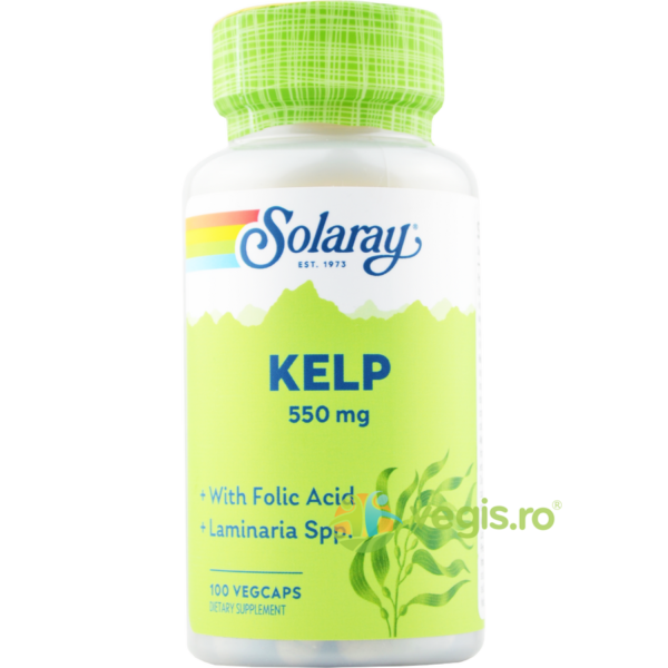 Reducere  Kelp 550mg 100cps Secom,