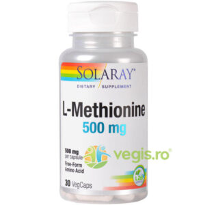 Reducere  L-Methionine 500mg 30cps (L-Metionina) Secom,