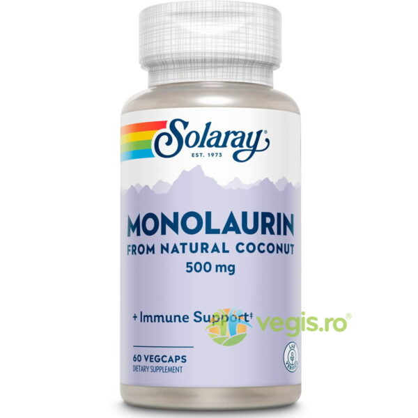 Reducere  Monolaurin 500mg 60cps Secom,