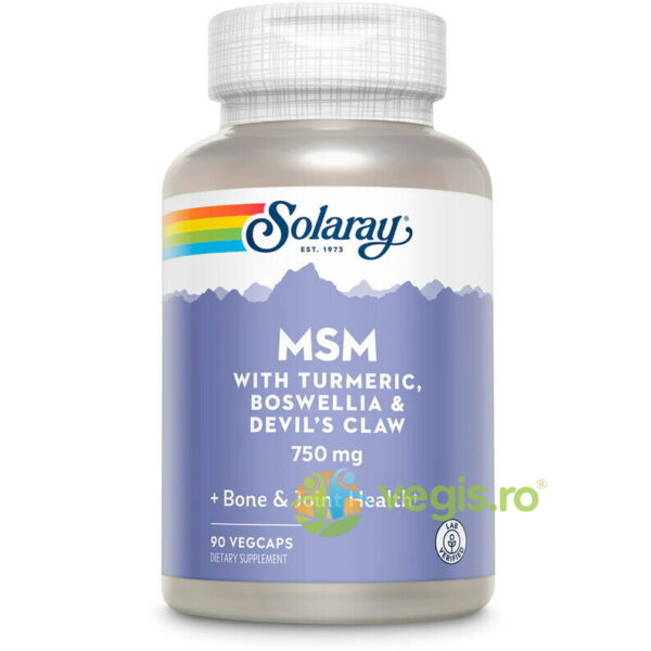 Reducere  MSM 750mg (Metilsulfonilmetan) 90cps Secom,