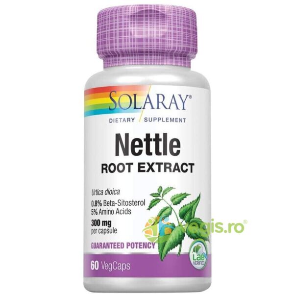 Reducere  Nettle Root (Urzica) 300mg 60cps Secom,