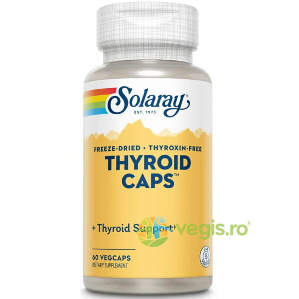 Reducere  Thyroid Caps 60cps Secom,