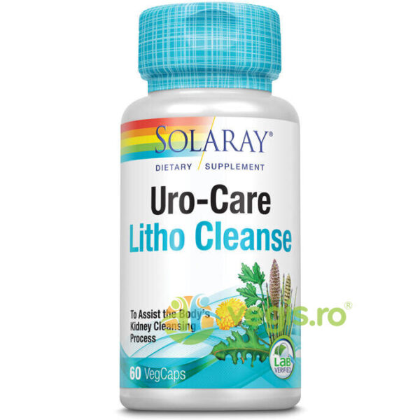 Reducere  Uro Care Litho Cleanse 60cps vegetale Secom,