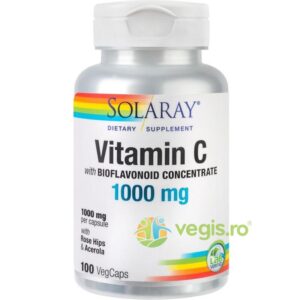 Reducere  Vitamina C 1000mg 100cps Secom,