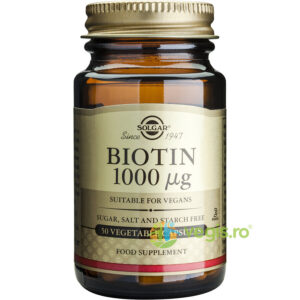 Reducere  Biotin 1000mcg 50cps vegetale