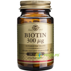 Reducere  Biotina (Vitamina B7) 300mcg 100tb