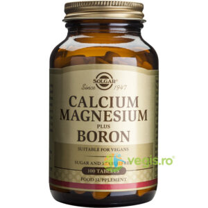 Reducere  Calcium Magnesium Plus Boron 100tb (Calciu Magneziu si Bor)