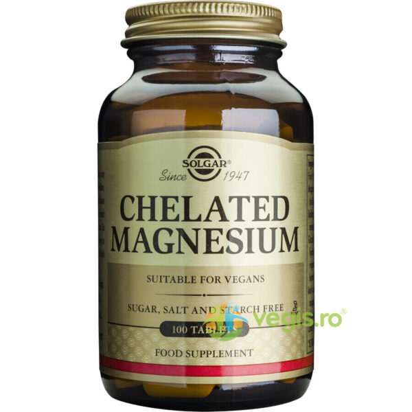 Reducere  Chelated Magnesium 100mg 100tb (Chelat de Magneziu)