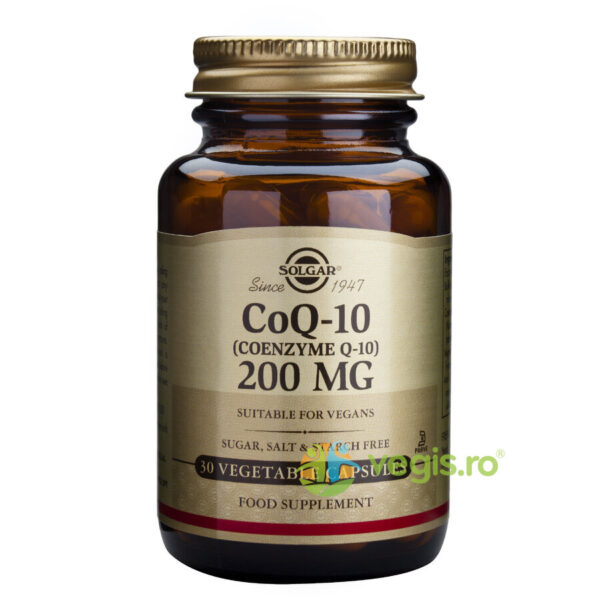 Reducere  Coenzima Q-10 200mg 30Cps Vegetale