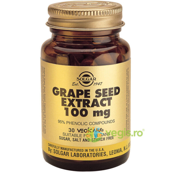 Reducere  Grape Seed Extract 100mg 30cps(Seminte de struguri)